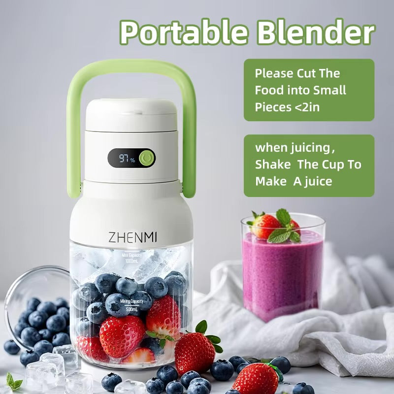 Portable Juicer 33oz — USB-C Rechargeable Blender