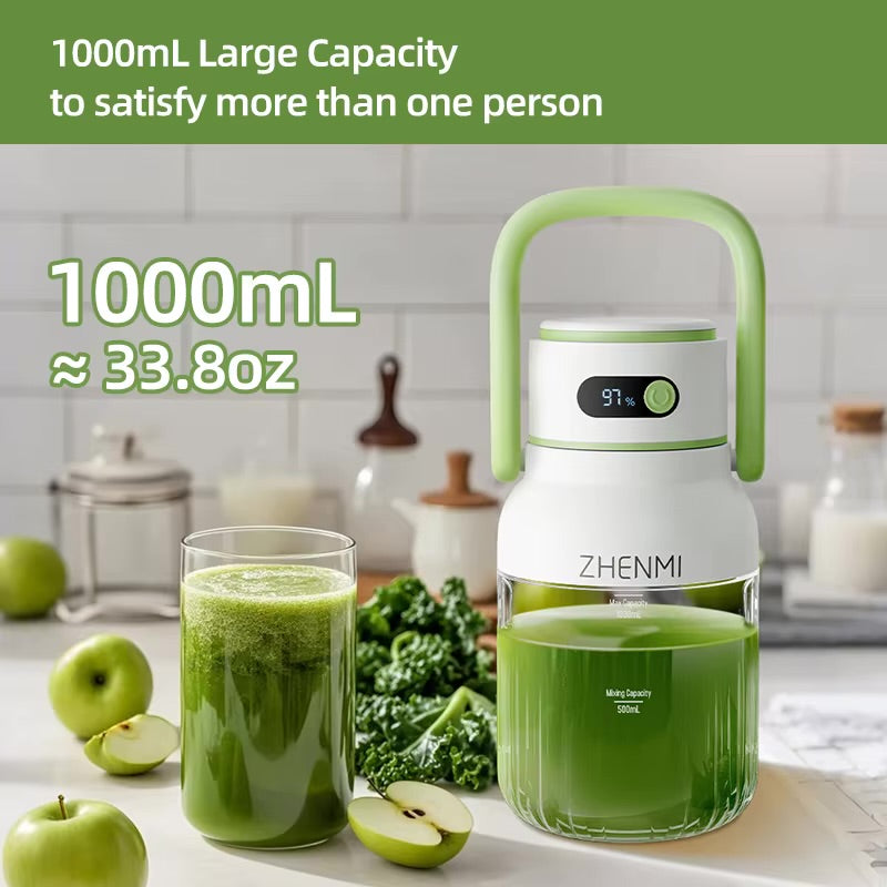Portable Juicer 33oz — USB-C Rechargeable Blender