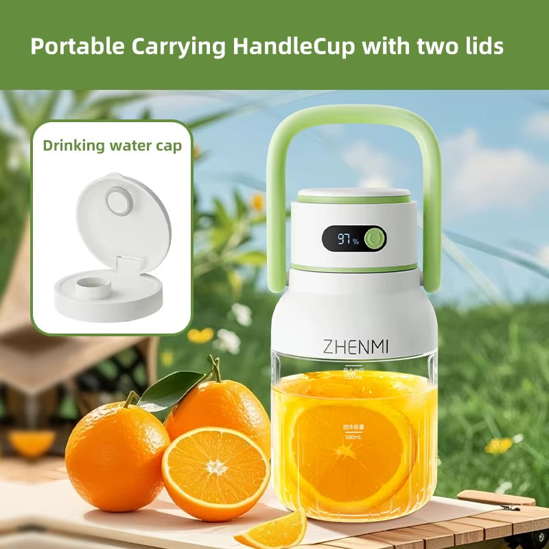 Portable Juicer 33oz — USB-C Rechargeable Blender