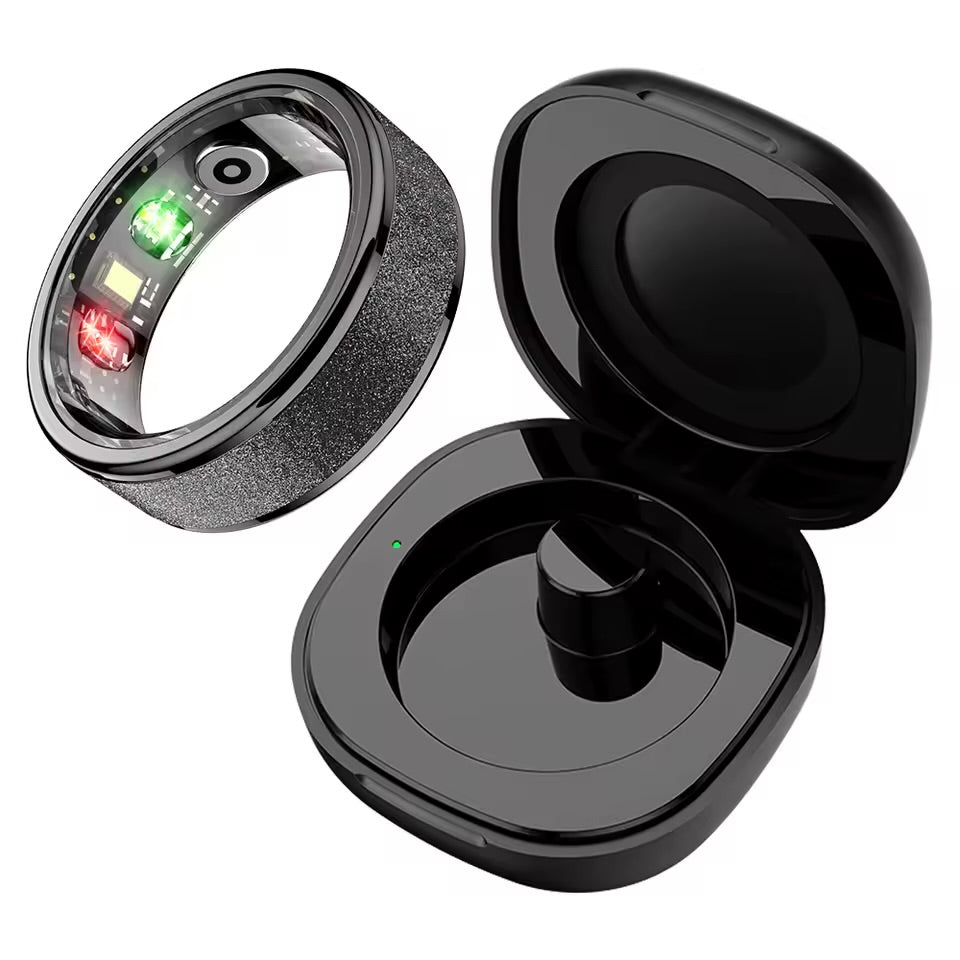 COLMI R10 Smart Ring with Charging Case — Health & Sleep Monitor