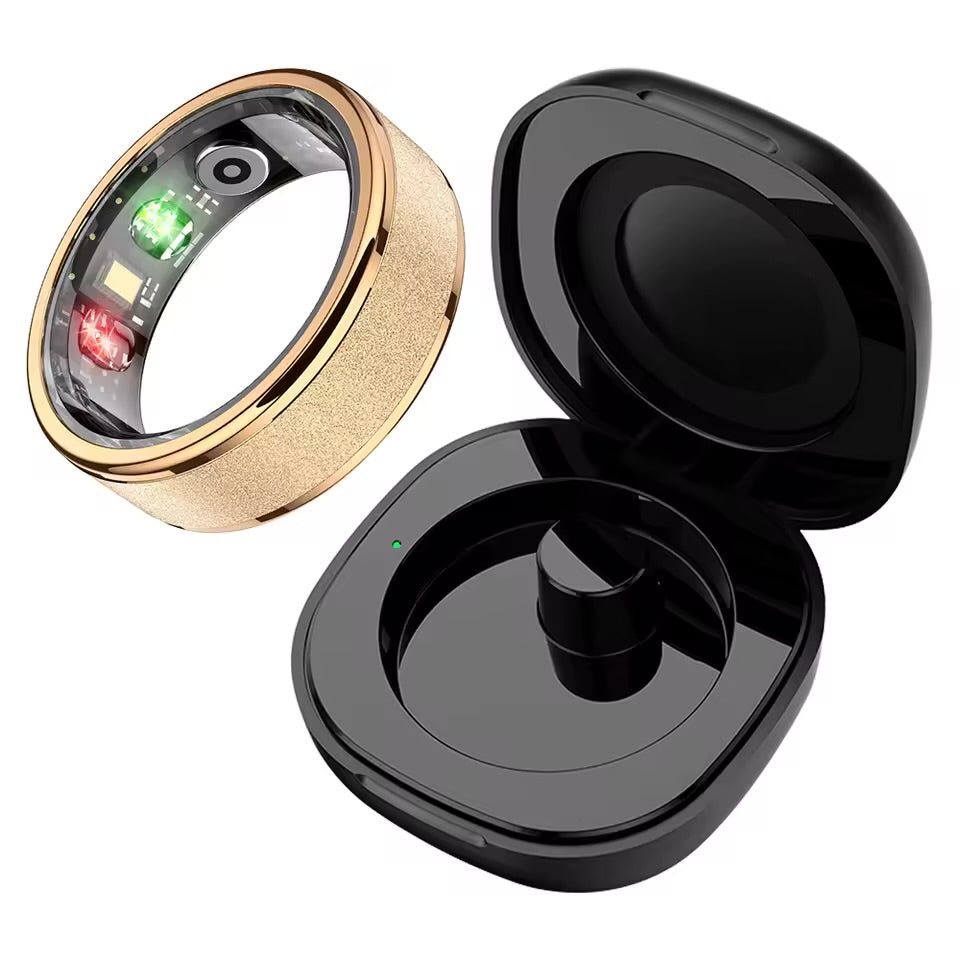 COLMI R10 Smart Ring with Charging Case — Health & Sleep Monitor