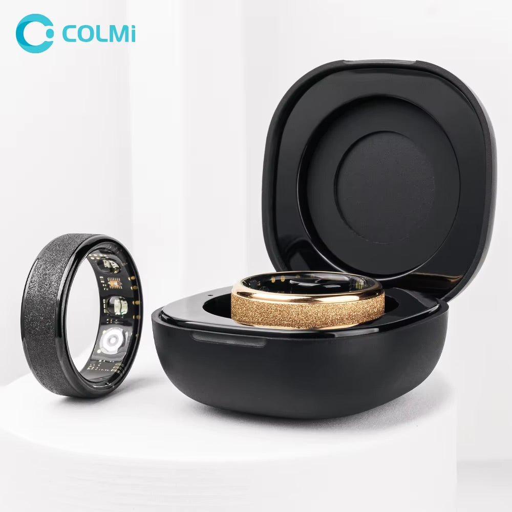 COLMI R10 Smart Ring with Charging Case — Health & Sleep Monitor